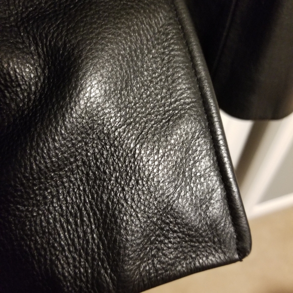 Danier 90s Vintage Leather Jacket  Ladies Size L - Picture 6 of 16